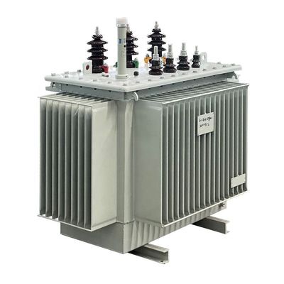 Transformatore di distribuzione elettrica a tre fasi a 100kva S11 immerso in olio TOROIDAL 50/60Hz