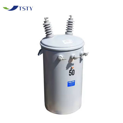 Trasformatore montato a palo pieno di olio da 15kva 4160V a 480/277V 25kva 37,5kva singola fase