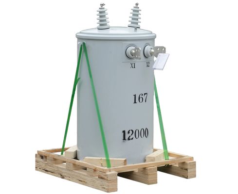 10 kVA 500 kVA Trasformatore cilindrico montato su palo per sistema di distribuzione di energia