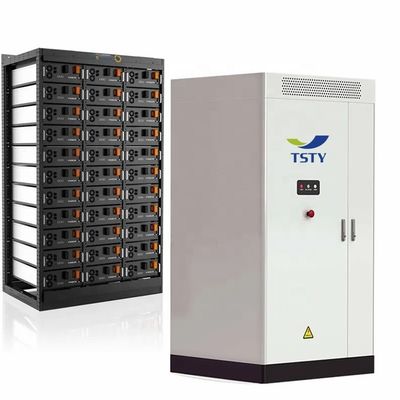Contenitore del sistema di accumulo dell'energia delle batterie raffreddato a liquido con scaffale di supercondensatori