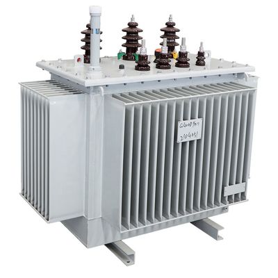 Trasformatore a tre fasi pieno di olio per la distribuzione di energia