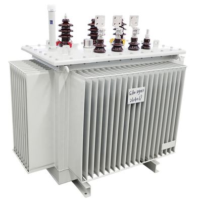 Distribuzione di potenza 25kVA Trasformatore pieno di olio con gruppo vettoriale Dyn11 / Yyn0