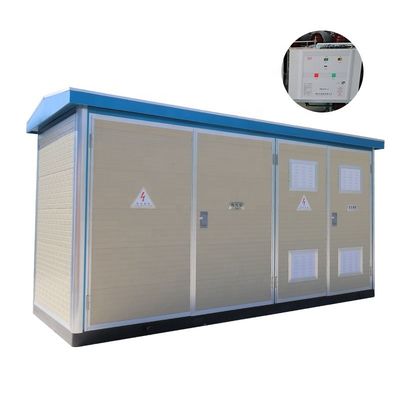 Sottostazione di tipo YB Box 10KV Distribuzione elettrica all'aperto Equipaggiamento trasformatore di chiosco compatto