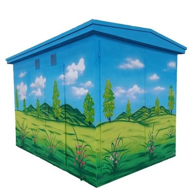 50/60Hz Frequenza OEM Outdoor Compact Distribution Landscape Transformer Substation