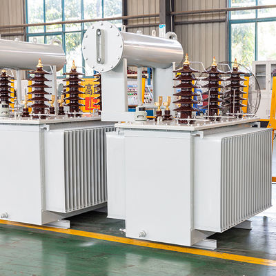 2 bobina S11 Trasformatore immerso in olio 5000 kva 11 kv Trasformatore di potenza