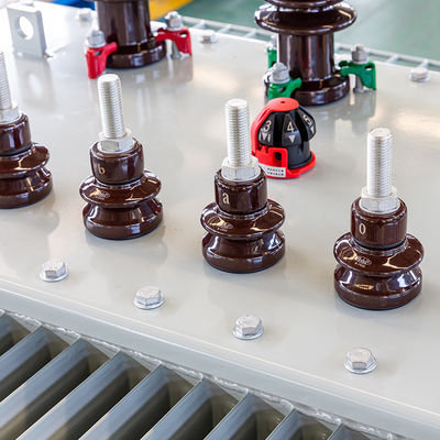 Trasformatore riempito di olio Tipo 500KVA Certificazione ISO9001 11KV 33KV Copper puro esterno