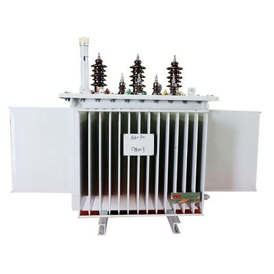 Trasformatore a tre fasi riempito di olio 500/150 kva 75kva per sistema di trasmissione di energia