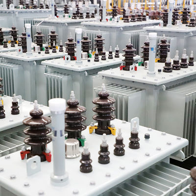 Trasformatore di distribuzione di potenza immerso in olio compatto personalizzato in rame / alluminio 630kVA/10kv